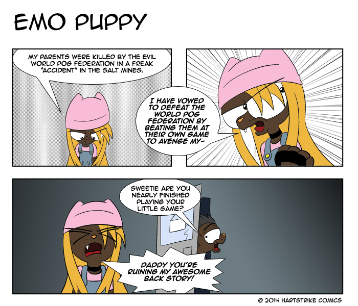 This back story may or may not be true...