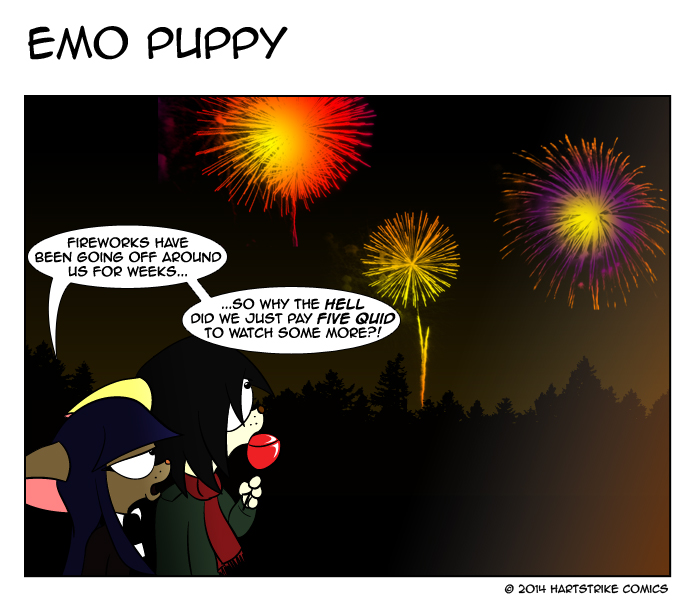 Sure you could go stand in a cold field watching stuff blow up...