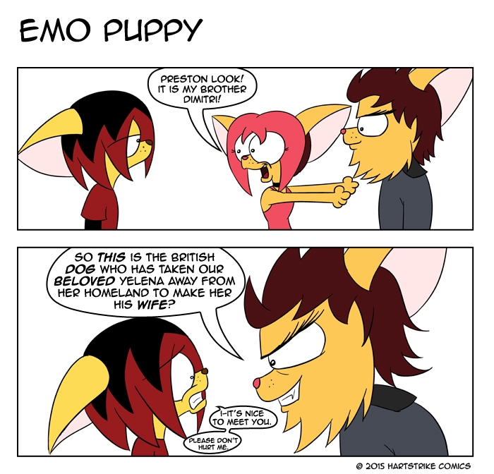 First long haired Chihuahua to appear in this comic